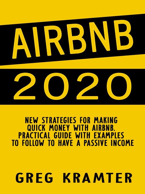 Title details for AIRBNB 2020 by GREG KRAMTER - Available